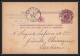 75501 N°10A Lion Couché 5c Violet Bruxelles Nord Laeken 1878 Entier Postal Stationery Eaux Minerales Belgique - Tarjetas 1871-1909