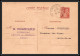 75174 80C Brun IRI A1 Gognard Lamur Sur Azergue Rhone 1941 Iris Entier Postal Stationery Carte Postale Postcard  - Standard- Und TSC-AK (vor 1995)