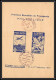 75150 40c Lilas PAI A3q Crème Exposition De Lyon 1937 Vignette Paix Entier Postal Stationery Carte Postale Repiquage - Bijgewerkte Postkaarten  (voor 1995)