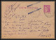 75143 40c Lilas PAI A1 Paix Messager Du Dimanche 1935 Entier Postal Stationery Carte Postale Postcard Pessac Gironde - Postales Tipos Y (antes De 1995)