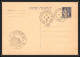 75158 55c Violet PAI C2a Paix Exposition Metz 1938 Entier Postal Stationery Carte Postale Postcard France - Cartes Postales Types Et TSC (avant 1995)