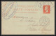 75137 30c Rouge PAS D1 Date 318 Pasteur Devaux Seloncourt Entier Postal Stationery Carte Villars-lès-Blamont 1926 - Standard Postcards & Stamped On Demand (before 1995)