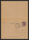 75131 40c Violet SEC Q8 Avec Reponse Payée Paris 1927 Semeuse Entier Postal Stationery Carte Postale Postcard France - Standard Postcards & Stamped On Demand (before 1995)