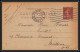 75097 20c Brun SEC H1b Date 502 Oblique Paris Danton 1925 Semeuse Entier Postal Stationery Carte Postale Postcard France - Cartes Postales Types Et TSC (avant 1995)