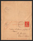 75085 10c Rouge Camée SEC E8 Semeuse BESSINES La Rochelle 1913 Entier Carte Lettre  - Kaartbrieven