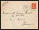 75089 10c Rouge Camée SEC E14 123x96 Valentigney Doubs Date 728 Semeuse Entier Postal Stationery Enveloppe France 1910 - Standaardomslagen En TSC (Voor 1995)