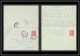 75003 10c Lignée SEL A6 Avec Réponse Semeuse Entier Postal Stationery Carte Postale Postcard France 1914 Le Caire Egypt - Cartes Postales Types Et TSC (avant 1995)