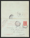 75003 10c Lignée SEL A6 Avec Réponse Semeuse Entier Postal Stationery Carte Postale Postcard France 1914 Le Caire Egypt - Standard Postcards & Stamped On Demand (before 1995)