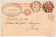 1904   CARTOLINA INTESTATA NOTAIO DELPINI CON  ANNULLO ROMA - Interi Postali