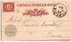 1878 CARTOLINA ON ANNULLO VENEZIA - Interi Postali