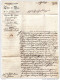 LETTERA CON ANNULLO BRA CUNEO - ...-1850 Voorfilatelie