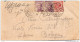 1923  LETTERA  ESPRESSO CON ANNULLO FINALE EMILIA  + MODENA ESPRESSI IN ROSSO - Express Mail