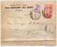 1924  LETTERA ESPRESSO  CON ANNULLO  PISA  + VEROLI - ROMA - Correo Urgente