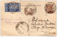1929 CARTOLINA ESPRESSO CON ANNULLO REGGIO EMILIA + PARMA ESPRESSI - Stamped Stationery