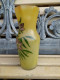 Delcampe - Grand Vase Verre Emaillé Legras Décor Fleurs Signé Leg - Verre & Cristal