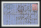 35320 N°16 Victoria 4p Rose London St Etienne France 1860 Cachet 76 Lettre Cover Grande Bretagne England - Lettres & Documents