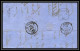 35272 N°16 Victoria 4p Rose London St Etienne France 1860 Cachet 11 Lettre Cover Grande Bretagne England - Brieven En Documenten