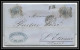 35090 N°23 20C Bleu Milano Staz St Etienne France Lettre Cover Italie Italia Italy Lettre Cover Vittorio Emanuele 2 - Marcophilie