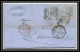 35068 N°23 20C Bleu Milano Staz St Etienne France Lettre Cover Italie Italia Italy Lettre Cover Vittorio Emanuele 2 - Marcofilie