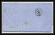 35061 N°23 20C Bleu Milano St Etienne France Lettre Cover Italie Italia Italy Lettre Cover Vittorio Emanuele 2 - Poststempel