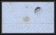 35052 N°23 20C Bleu Milano St Etienne France Lettre Cover Italie Italia Italy Lettre Cover Vittorio Emanuele 2 - Marcophilia