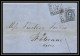 35023 N°36 25C Bleu Milano St Etienne Francelettre Cover Italie Italia Italy Lettre Cover Umberto I - Storia Postale