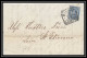 35014 N°36 25C Bleu Milano St Etienne Francelettre Cover Italie Italia Italy Lettre Cover Umberto I - Storia Postale