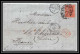 35866 N°32 Victoria 4p Red London St Etienne France 1867 Cachet Ec71 Lettre Cover Grande Bretagne England - Covers & Documents