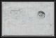 35866 N°32 Victoria 4p Red London St Etienne France 1867 Cachet Ec71 Lettre Cover Grande Bretagne England - Cartas & Documentos