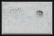 35866 N°32 Victoria 4p Red London St Etienne France 1867 Cachet Ec71 Lettre Cover Grande Bretagne England - Briefe U. Dokumente