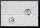 35832 N°32 Victoria 4p Red London St Etienne France 1868 Cachet 100 Lettre Cover Grande Bretagne England - Storia Postale