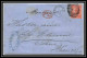 35811 N°32 Victoria 4p Red London St Etienne France 1870 Cachet 97 Lettre Cover Grande Bretagne England - Storia Postale