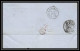 35773 N°32 Victoria 4p Red London St Etienne France 1866 Cachet 86 Lettre Cover Grande Bretagne England - Covers & Documents
