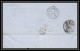 35773 N°32 Victoria 4p Red London St Etienne France 1866 Cachet 86 Lettre Cover Grande Bretagne England - Brieven En Documenten