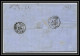 35740 N°32 Victoria 4p Red London St Etienne France 1870 Cachet 78 Lettre Cover Grande Bretagne England - Covers & Documents