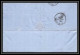 35743 N°32 Victoria 4p Red London St Etienne France 1869 Cachet 78 Lettre Cover Grande Bretagne England - Covers & Documents