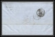 35731 N°32 Victoria 4p Red London St Etienne France 1865 Cachet 76 Lettre Cover Grande Bretagne England - Cartas & Documentos