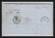 35699 N°32 Victoria 4p Red London St Etienne France 1865 Cachet 71 Lettre Cover Grande Bretagne England - Covers & Documents