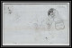 35692 N°32 Victoria 4p Red London St Etienne France 1868 Cachet 49 Lettre Cover Grande Bretagne England - Covers & Documents