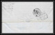35688 N°32 Victoria 4p Red London St Etienne France 1868 Cachet 49 Lettre Cover Grande Bretagne England - Storia Postale