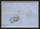 35672 N°32 Victoria 4p Red London St Etienne France 1868 Cachet 48 Lettre Cover Grande Bretagne England - Briefe U. Dokumente