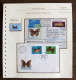 54179 Russie Russia Hongrie (Hungary) Lettres Covers Papillons Schmetterlinge Butterfly Butterflies Neufs ** MNH - Papillons