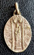 Pendentif Médaille Religieuse Bronze Argenté Début XXe "Eglise St Germain-des-Près à Paris / Notre-Dame De Consolation" - Religión & Esoterismo