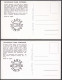 Yugoslavia 1983 Maximum Cards Naturschutz Nature Conservation Mi.2000-01  (27148 - Other & Unclassified