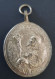 Médaillon Pendentif Médaille Religieuse XIXe Bronze Argenté "N.-D. De La Médaille Miraculeuse - St François D'Assise" - Religión & Esoterismo