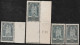 France   -    Y&T    -    259 I / II / III / IV  (2 Scans)   -   **    -    Neuf Avec Gomme D'origine Et SANS Charniere - Unused Stamps