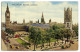 ARTIST CARD : LONDON, PARLIAMENT SQUARE / CORFE MULLEN, CORFE VIEW ROAD, SUNNY CORNER (BAVERSTOCK) - Houses Of Parliament