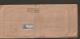 Malaya 1963 Malaya Stamp And Kedah Stamp Combined Used From Malaya To India Long Cover High Value Stamp(L10) - Kedah