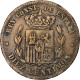Espagne, Alfonso XII, 10 Centimos, 1879, Barcelona, Cuivre, TB+, KM:675 - Primi Conii
