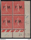 France - YT FM 5 - Coins Datés Semeuse 50 C Rose Franchise Militaire  1928 - ....-1929